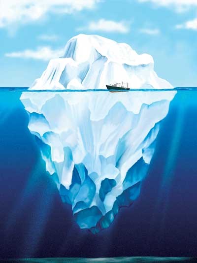 iceberg metaphor